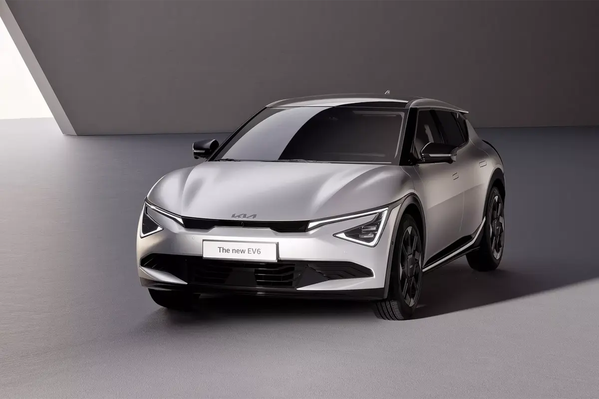 起亚EV6标准版外观