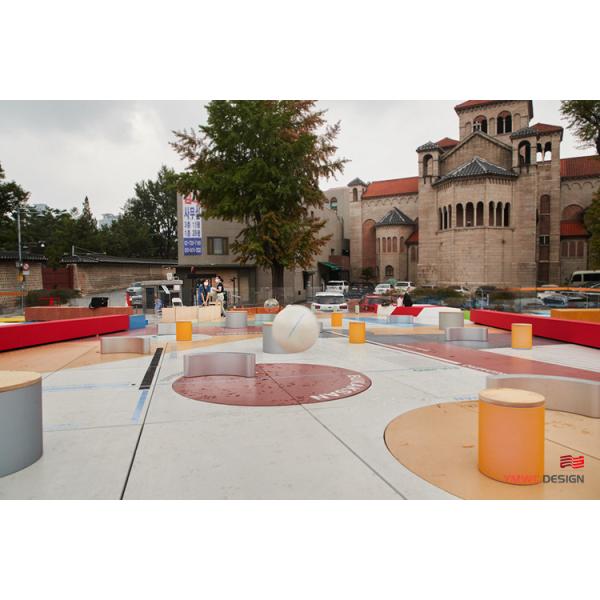 Comprehensive Solution for Outdoor Children's Playground Construction 1 Color Print Method