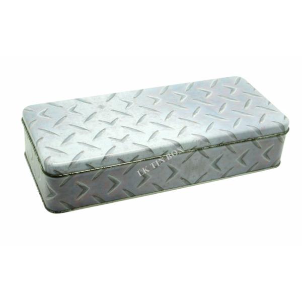 Preminum Rectangular Shaped Printed Chocolate Wedding Gift Tin Box