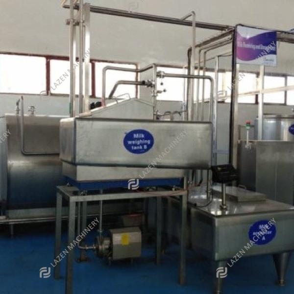 Quality 316L Material Dairy Processing Machine Semi Automatic Milk Processing Machine wholesale