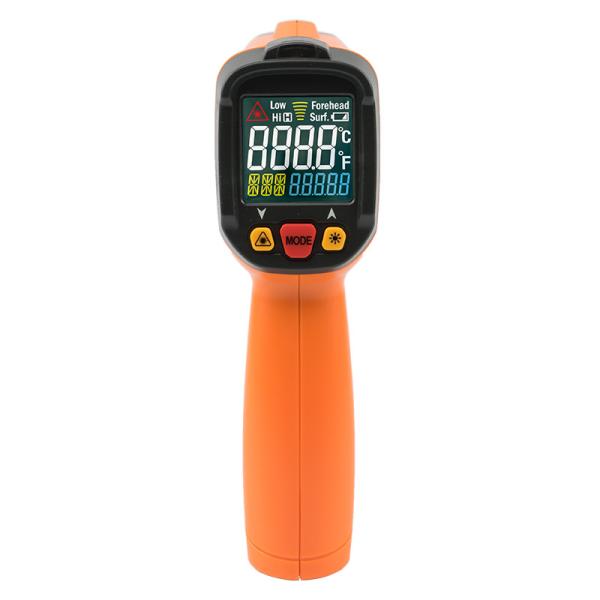 Quality Adjustable Emissivity High Temp Infrared Thermometer With Data Hold Function wholesale
