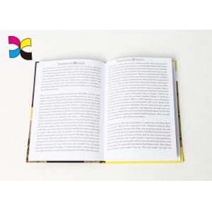 Offset Paper Hardcover Book Printing Aqueous Varnish Hot Stamping Hard Proofs