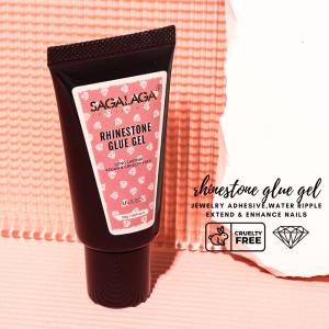 DIY Nails Made Easy with Clear UV Gel and Crystal Rhinestone Glue Custom Logo