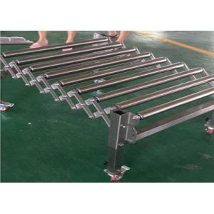 Powered or Non-powered Flexible Roller Conveyor Expandable Roller Type Conveyor