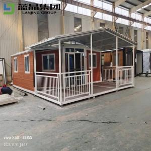 20FT 40FT Expandable Container House Double Wing Customized Layout