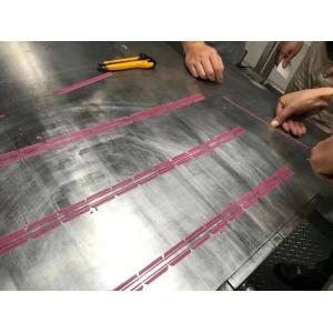 0.5mm Channel Height Graphic Beijing Die Cutting Creasing Matrix for Paper Box