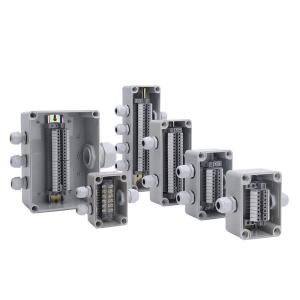 4 Ways IP65 Waterproof Cable Distribution Junction Box with UK2.5B Terminal