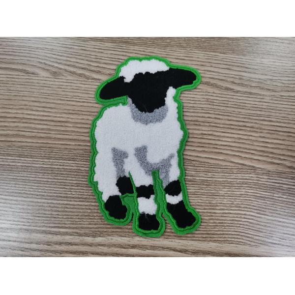 Quality Heat Transfer Labels Towel Embroidery Patch Cotton Material Customized wholesale