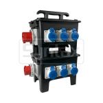 Syntax New RB13 Handy Solid Rubber Box 63A Three Phase Mains Power Distro Box