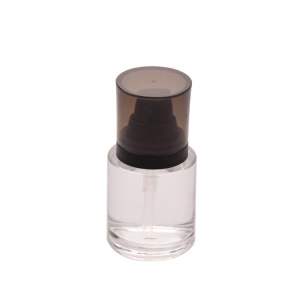 18/400 40 Ml Glass Jars With Lids FDA Small Round Glass Bottles