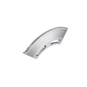 China SKD-11 Corrugated Board Slotting Knife OEM/ODM Arc Shaped Carton Box Machine Serrated Slotter Blade on sale