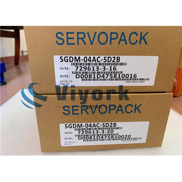 Quality 50/60HZ Industrial Servo Motor Servopack Yaskawa SGDM-04AC-SD2B wholesale