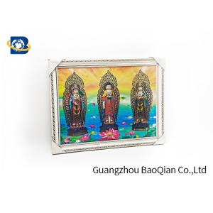 Religion Picture Lenticular Image Printing , 3D Printing Service High Definition