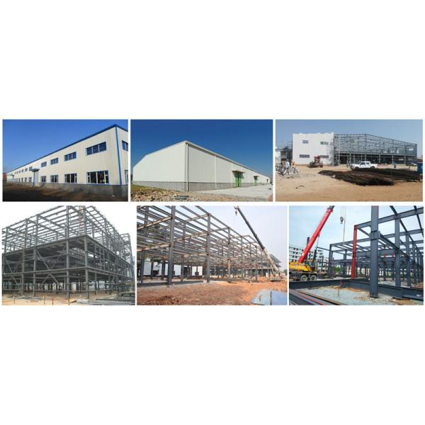 Industrial Prefabricated Workshop Buildings In 3D Free Design Demountable