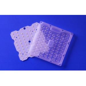 50W Square LED Urban Lights Parts 80X150 Degree Lens With PH3030 SMD LED 160LM/W