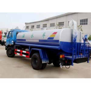 China Dongfeng 12cbm  water tanker truck 4*2 chassis 210hp Cummins engine on sale