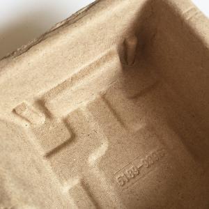 Biodegradable Cosmetic Bottle Packaging Pulp Container Molded Pulp Packaging