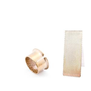 CuSn8 Wrapped Bronze Bearings , Bronze Plain Bearings CuSn6.5P0.1