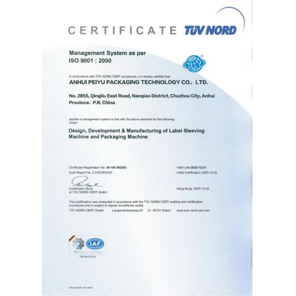 High Speed 42000BPH Double Head Sleeve Labeler Opp Hot Melt Labeling Machine