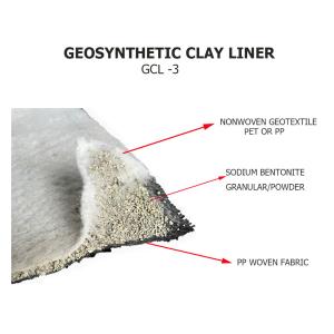 Waterproof Function Natural Sodium-Based Bentonite GCL for Landfill and Basement