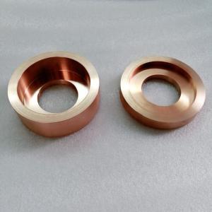 Mechanical Polished / Ground Tungsten Copper Alloy Parts 60%-95% Purity