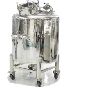 China Biotechnology 500L Mixing Tank Agitator Moveable Multi Function on sale