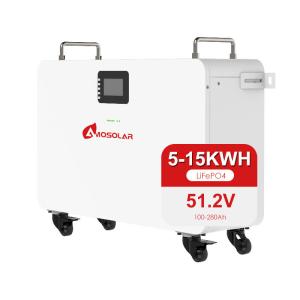 Amosolar 15kwh Solar Energy Storage System with 51.2V 100ah Lithium Iron