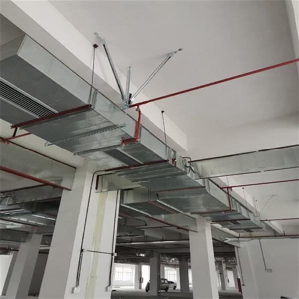 Lightweight Galvanised Anvil Seismic Duct Bracing Clamp Corrosion Resistant