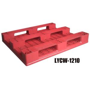 Blue LLDPE HDPE Material Nesting Flat Plastic Pallets Customized