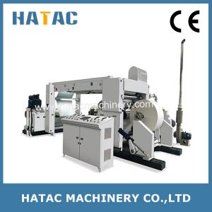 Cheap Automate Polyster Film Slitter Rewinding Machine,Solid Bleach Sulphite Board(SBS) Slitting Rewinding Machine for sale