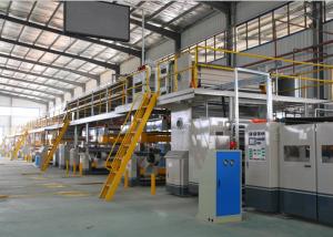 China Automatic 3 Layer 5 Layer A Flute B Flute Corrugated Board Production Line on sale