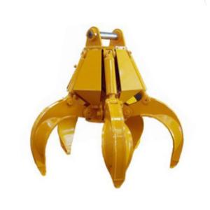 HT manufactures and sells 5-crawl orange peel grab and it suitable for 36-40 ton