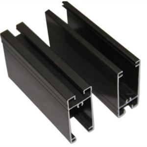 6063 6m Powder Coated Aluminium Frame Cabinet Handle Section