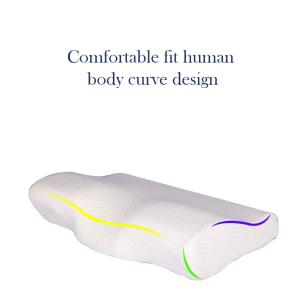 Contoured Memory Foam Gel Pillow Butterfly Shape Sleeping Memory Pillow Cervical