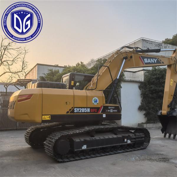 Quality Sy205H 20.5 Ton Used SANY Excavator With Ground Breaking Performance wholesale