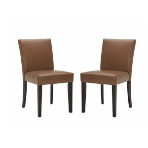 High Back Simplicity Modern Natural Wood Dining Chairs