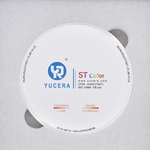 Dental Lab Pre Shaded Zirconia Blocks For Aesthetic Restoration Cad Cam