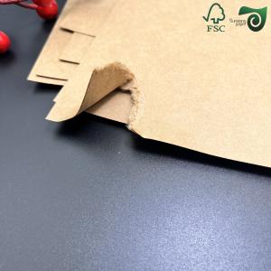 FSC 360gsm Uncoated Recycled Pulp Bobbin Fibre Paper For Tube Rolls Kraft Liner