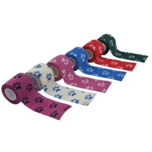 Self Adhesive Cohesive Wrap Bandage Tape Flexible Self Adherent Wrap Tape