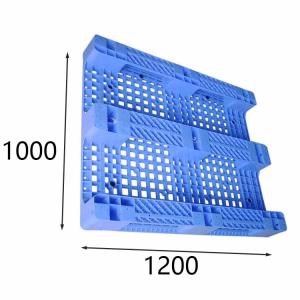 Ergonomics Stackable Plastic Pallets 1200 X 1000 Static Load 5500 Kg For