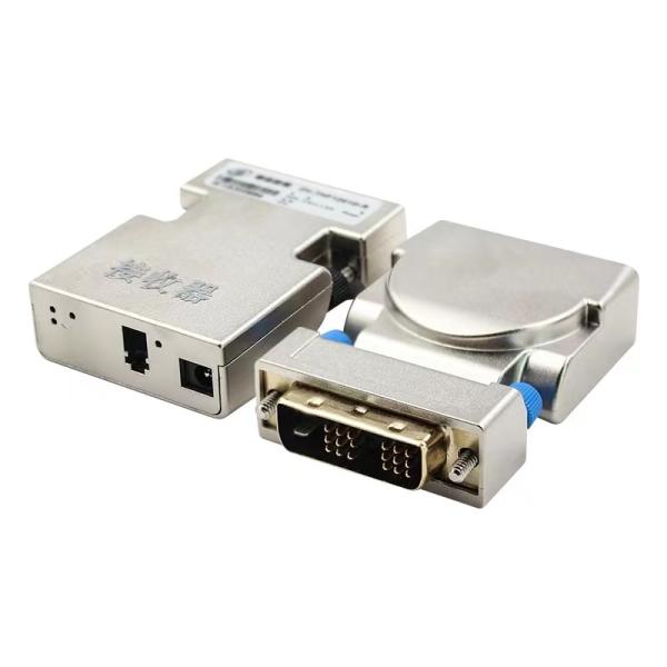 1core LC 2km Dvi Fiber Extender , Mini Dvi Fiber Optical Transceiver DVI to