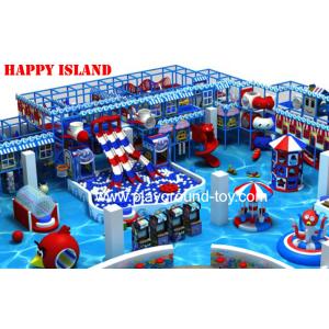 New design Indoor Playground Equipment For Sale With Big Ball Pool And Three Big