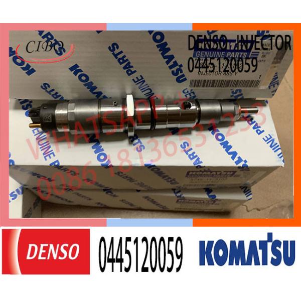 common rail injector 0445120059 0445120231injector for Cummins QSB4.5/5.9/6.7 KOMATSU PC200-8 Hitachi ZW180 HYUNDAI HL77