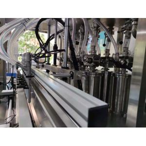Dishwashing Bottle Liquid Filling Machine With 2-12 Nozzles