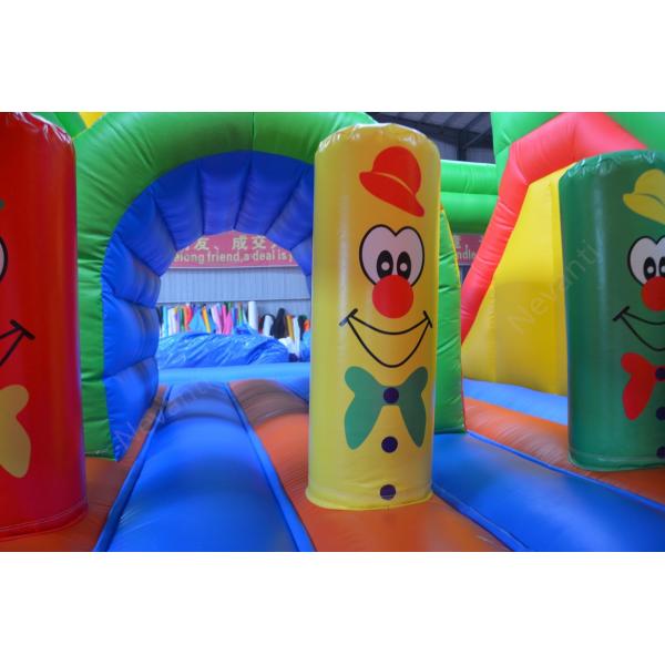 Unisex Inflatable Bounce House Combo with Colorful Design and Customized Size