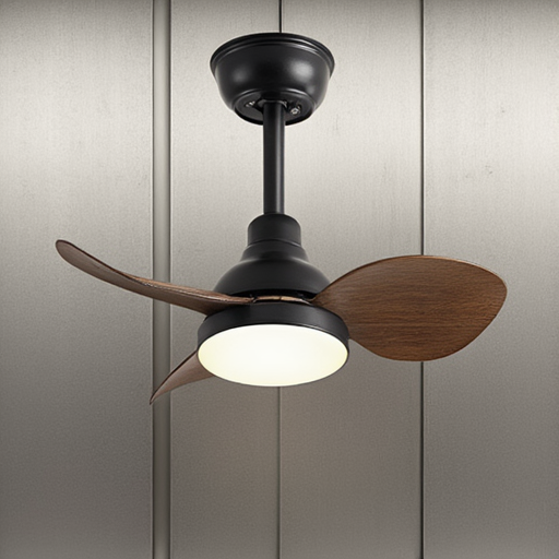 Wholesale Factory 80 Ra Modern Design Style Light Wood Ceiling Fan With Remote