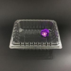 PET Plastic Packaging Boxes Clamshell Plastic Containers Freshness Visible