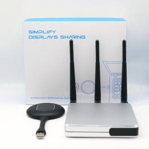 Cheap 50m Wireless Video Transmitter Receiver , 5.8G Wireless Screen Sharing System for sale