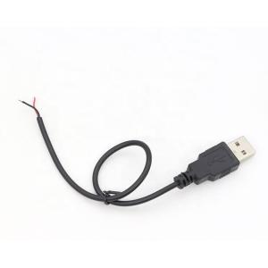 OEM USB 2.0 A Male To Open Stripped Tinned Soldering Bare 2 Wire End Pigtail