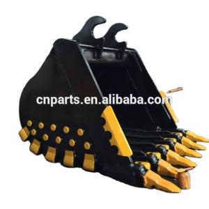 Construction Machinery Parts OEM PC2000 PC2100 Excavator Heavy Duty Rock Bucket